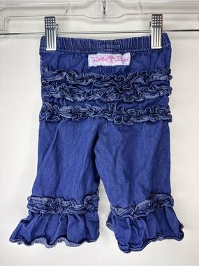 Ruffle Butts Ruffle Capri Pants for Girls Size 6-9 Months
